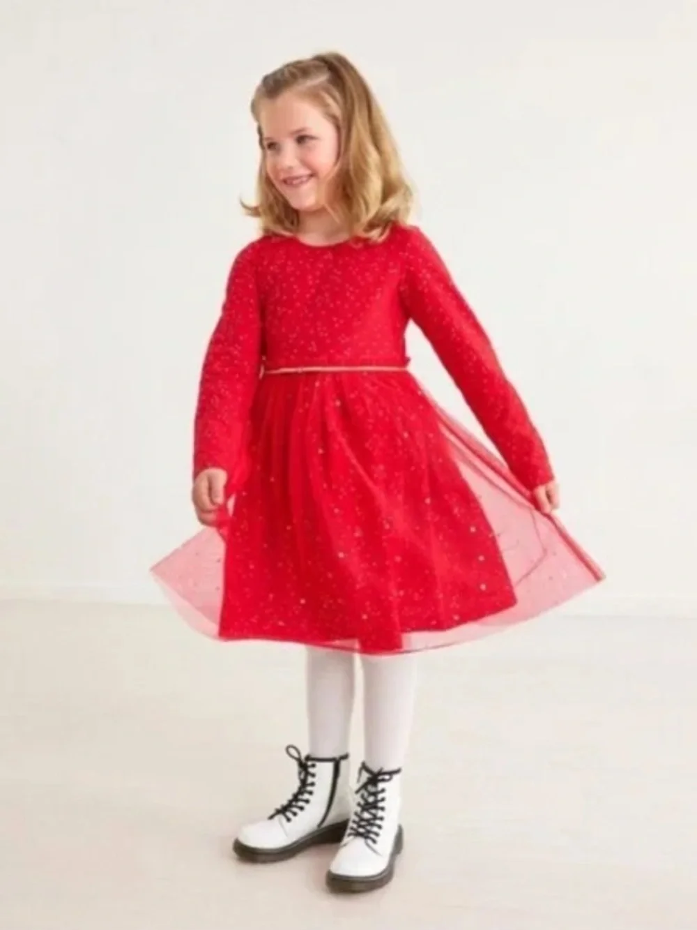 Hanna Andersson Tulle Star Dress Sz 3T
